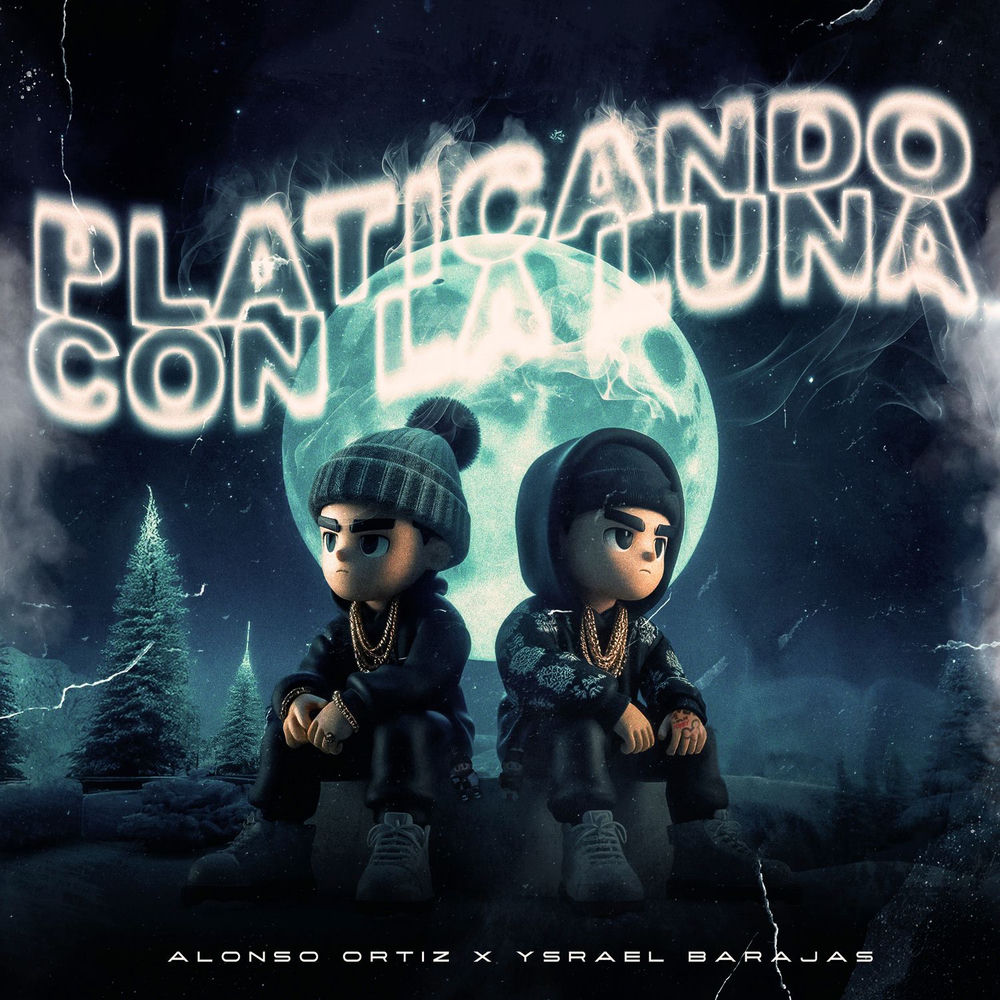 Portada de Platicando con la Luna, de Alonso Ortiz y Ysrael Barajas